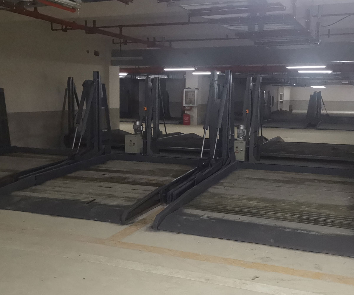 蒲城县二层升降机械停车设备二手