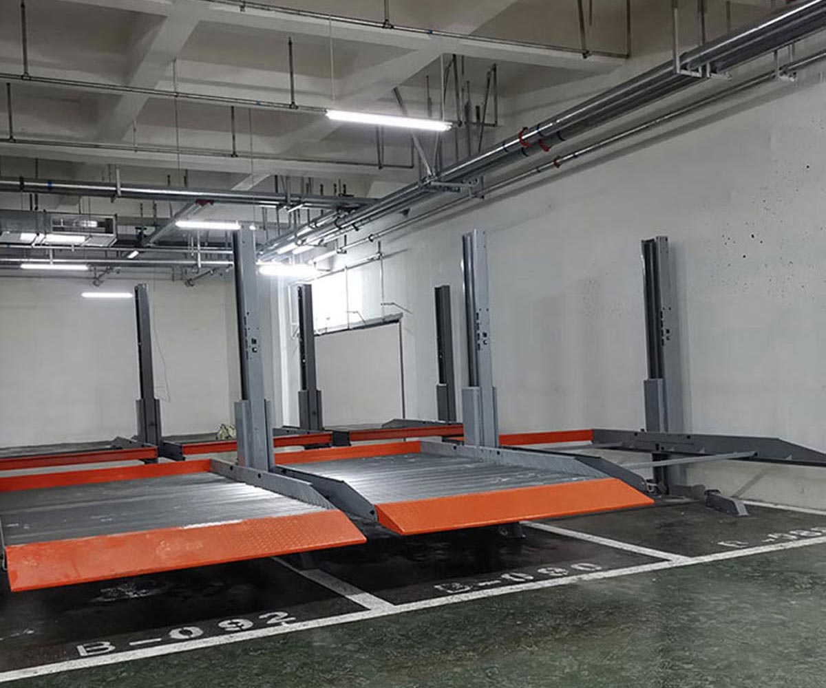 宁强县二层简易式机械停车设备回收