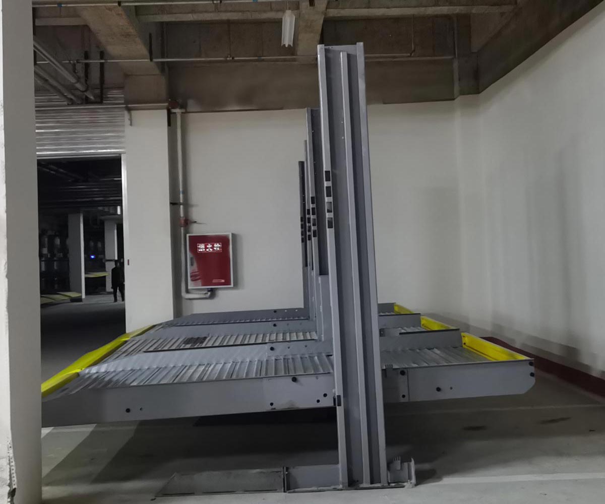 防城港市两层简易升降机械式立体车库过规划