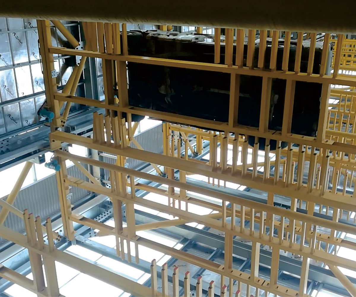 合山市25层梳齿垂直升降机械车库
