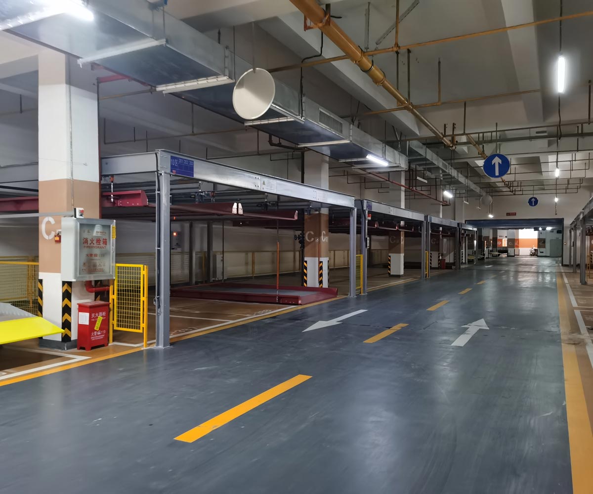 桂林市简易升降式机械停车设备