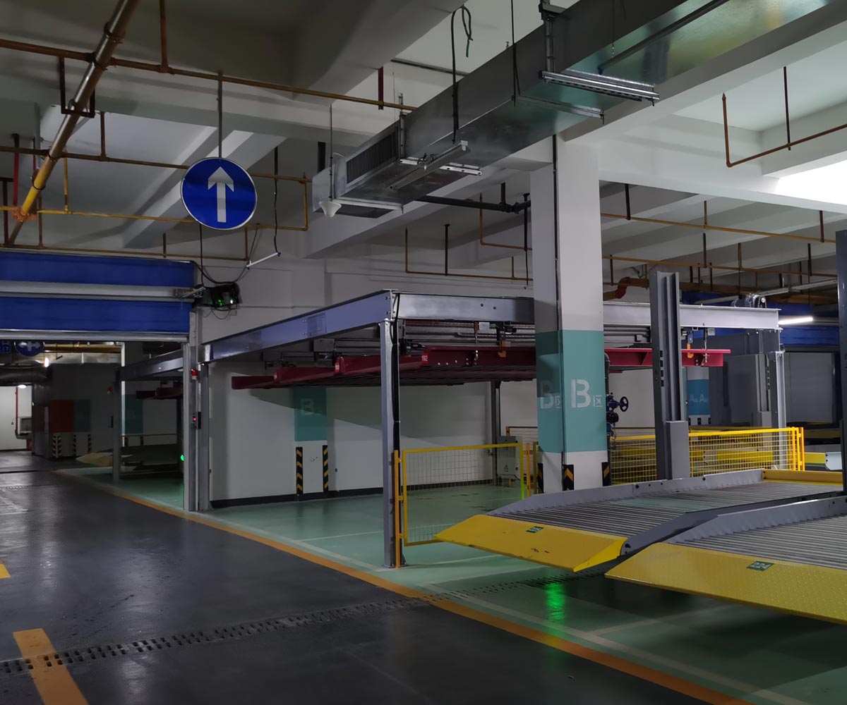华阴市地下室简易式机械式停车库