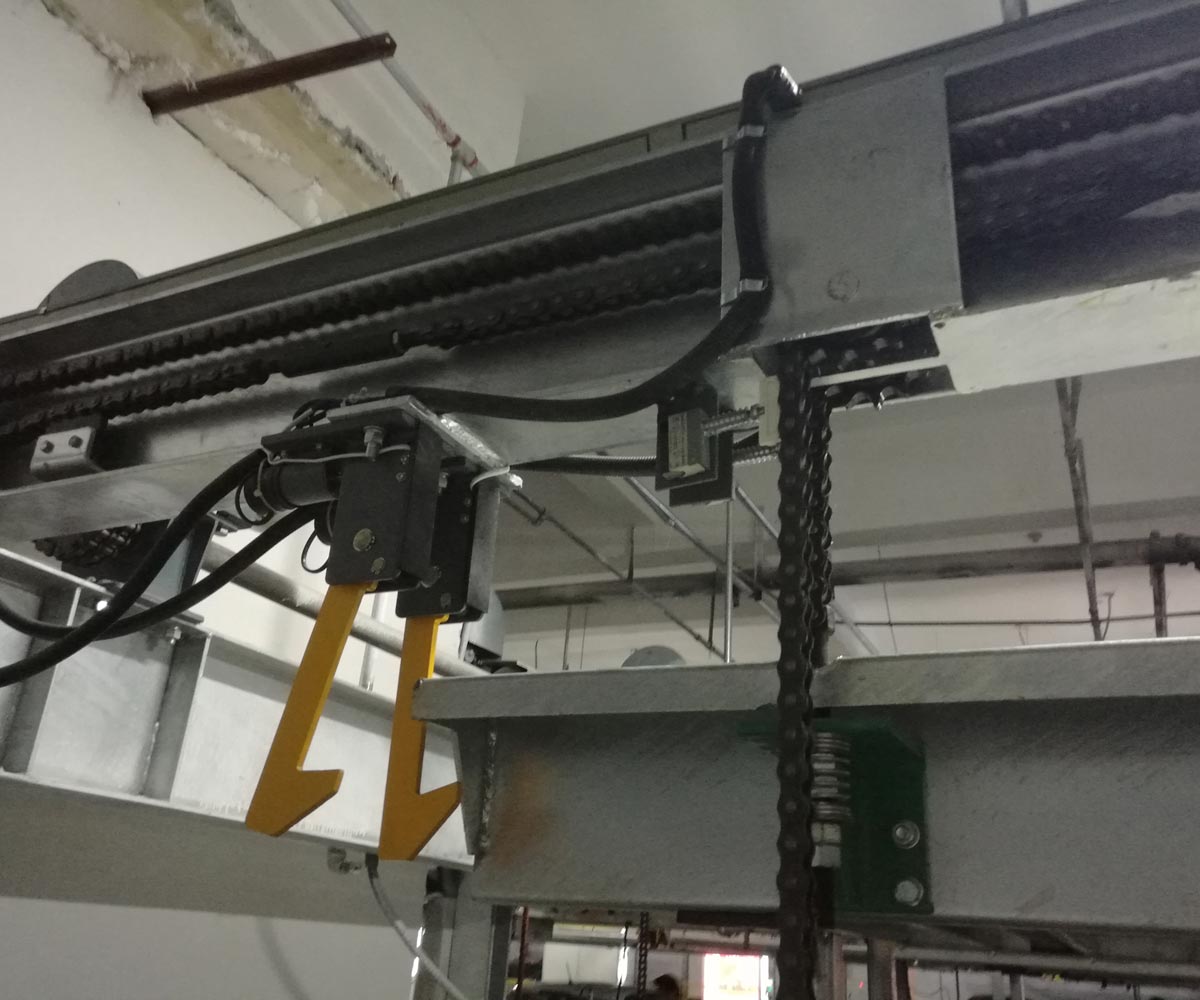 印台区PSH2重列二层升降横移机械式立体停车库