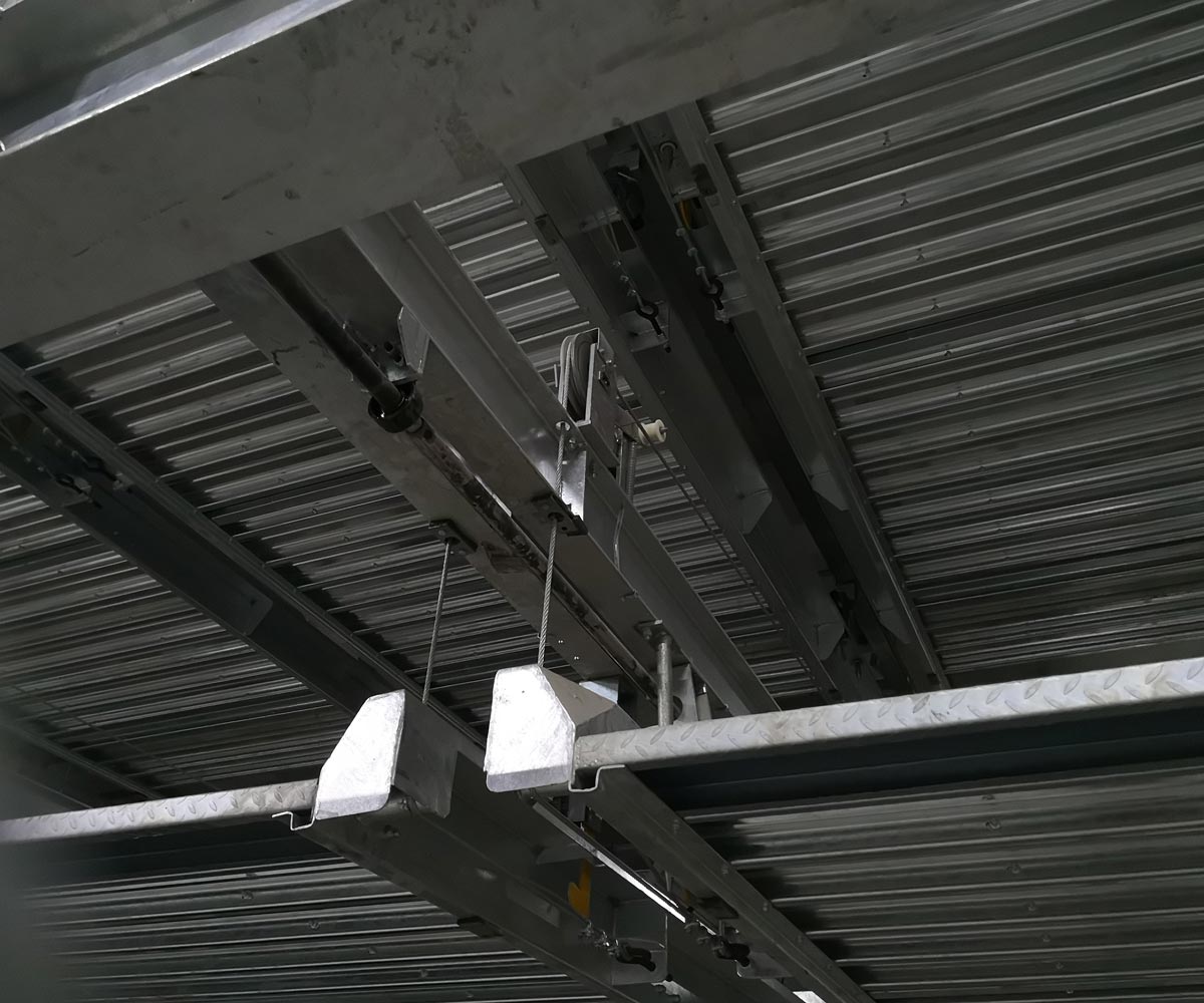 灞桥区PSH6六层升降横移机械式立体停车库